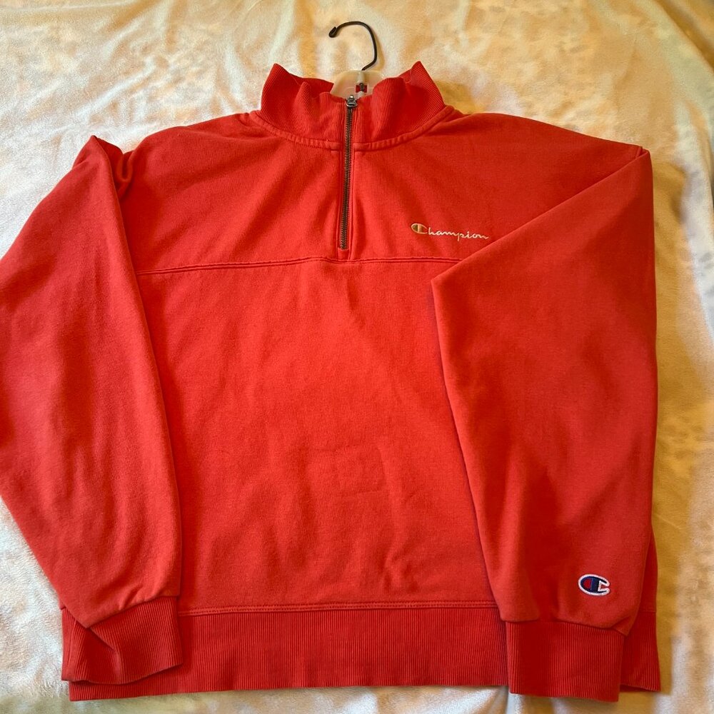 Champion 1/4 Zip - Wm Med